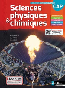 Sciences physiques et chimiques CAP - Collection Sciences au quotidien - Ed. 2015